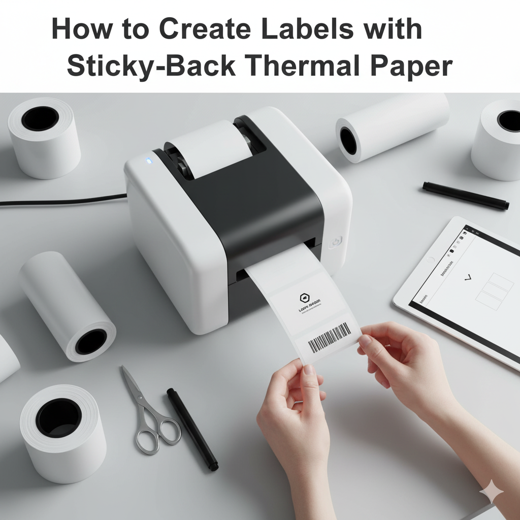 Create Labels with Sticky-Back Thermal Paper