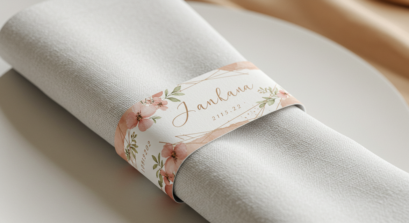 Boost Your Restaurant's Marketing with Personalized Napkin Bands