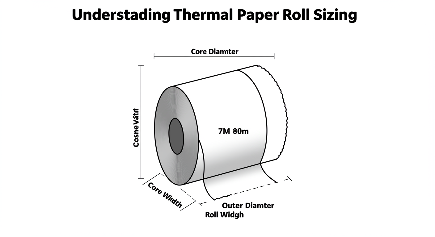 Understanding Thermal Paper Roll Sizing