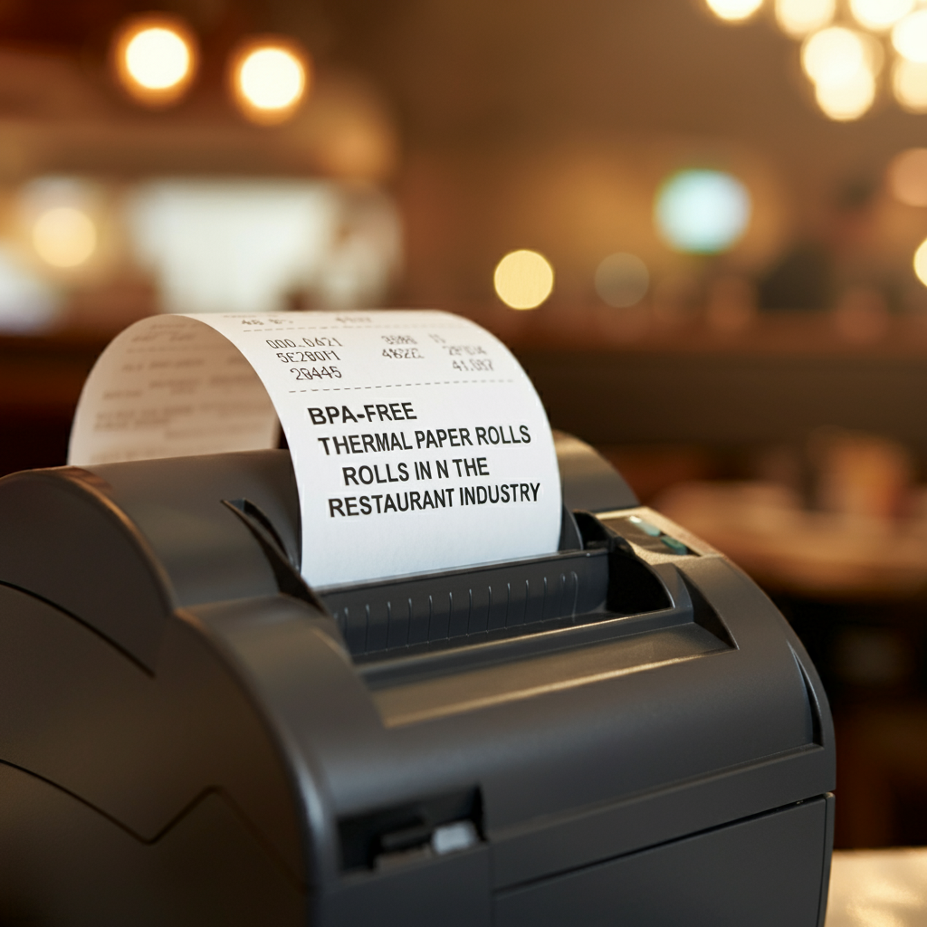BPA-Free Thermal Paper Rolls in The Restaurant Industry.