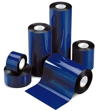 1.57" x 1476'  TR4085plus Resin Enhanced Wax Ribbons;  1" core (6 rolls/carton) - POSpaper.com