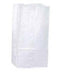16# White Grocery Bags - 7 3/4" x 4 7/8" x 15 3/4" (500 bags/case) - POSpaper.com