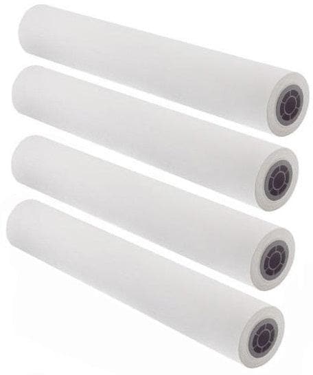 18" x 150' - 20# CAD Inkjet Bond Paper, 2" Core (4 rolls/carton) - 92 Bright - POSpaper.com