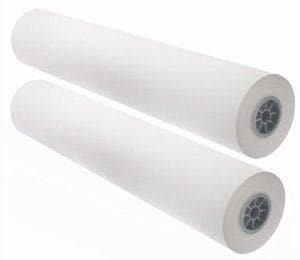 22" x 300' - 20# CAD Inkjet Bond Paper, 2" Core (2 rolls/carton) - 92 Bright - POSpaper.com