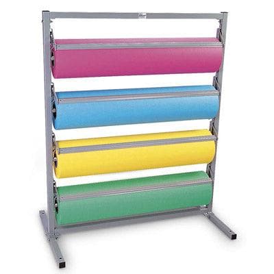 24" Four Roll Deck Tower Dispenser Unit (regular blades and no casters) - POSpaper.com