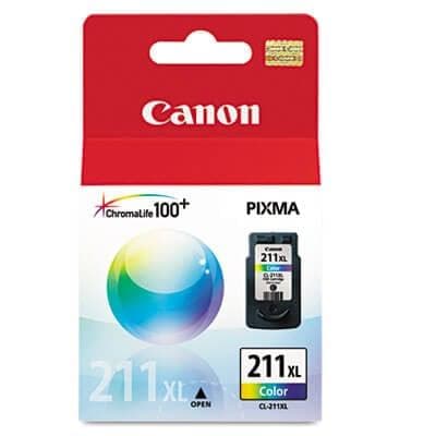 Compatible CL-211XL High-Yield Inkjet Cartridge (349 page yield) - Tri-Color - 2975B001 - POSpaper.com