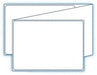 4" x 1"  Premium Thermal Transfer Paper Label;  Fanfolded;  2 Stacks/case;  10500 Labels/stack - POSpaper.com