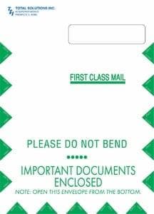 9" X 12-1/2" Jumbo Self-Seal Claim Form CMS1500 Envelope (100 envelopes/case) - Imprinted - POSpaper.com