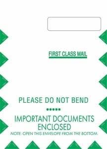 9" X 12-1/2" Jumbo Self-Seal Claim Form CMS1500 Envelope (100 envelopes/case) - No Imprint - POSpaper.com