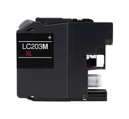 Compatible Brother LC203M Inkjet Cartridge (550 page yield) - Magenta - POSpaper.com