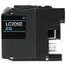 Compatible Brother LC205C Inkjet Cartridge (1200 page yield) - Cyan - POSpaper.com
