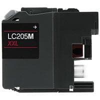 Compatible Brother LC205M Inkjet Cartridge (1200 page yield) - Magenta - POSpaper.com