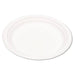 Ec-Products Compostable Sugarcane Dinnerware, 9" Plate, Natural White, 500/Carton - POSpaper.com
