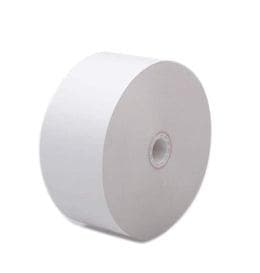 Cross / Tranax - Mini-Bank Series: 1000, 2000, 2100, 2150, 2200, 2250, 2500, 4000; ATM Thermal Heavyweight Paper; 3 1/8" x 815', No Sensemarks (8 rolls/case) - POSpaper.com