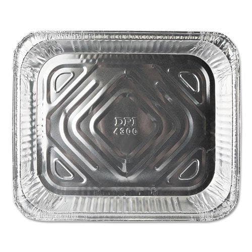 Aluminum Steam Table Pans, Half Size, Shallow, 100/Carton - POSpaper.com