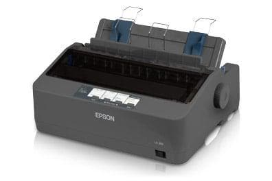 Epson LX-350 - 9-pin Impact Printer, Narrow Format, Multilingual, Parallel & USB Interfaces - POSpaper.com