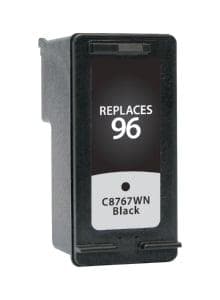 Remanufactured HP C8767WN #96 Inkjet Cartridge (860 page yield) - Black - POSpaper.com