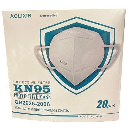 KN95 Safety Protective Masks - 20 masks/box - POSpaper.com