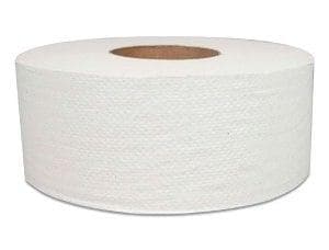 Morcon Jumbo Bath Tissue, Septic Safe, 2-Ply, White, 700 ft, 12 Rolls/Carton - Due to high demand, item may be unavailable or delayed - POSpaper.com