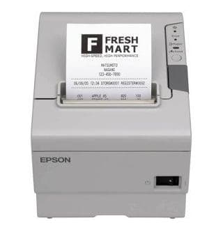 Epson TM-T88V, Thermal Receipt Printer - Energy Star Rated, Epson Cool White, USB & Serial Interfaces, PS-180 Power Supply, Requires A Cable - POSpaper.com