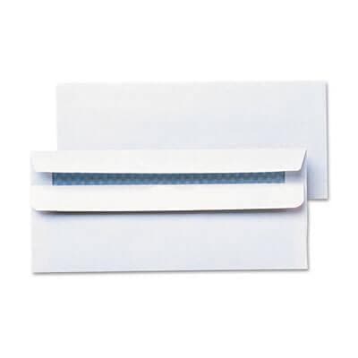 Self-Seal Business Envelope, #10, White, 500 per Box - POSpaper.com