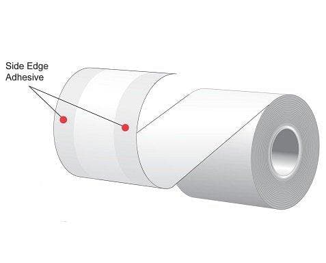 3.125" x 160' MAXStick 15# Direct Thermal "Sticky Paper" (24 rolls/case) - Side-Edge Adhesive - POSpaper.com