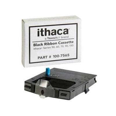 Ithaca Black Ribbon for Ithaca 150/90 (12 per box) - OEM# 100-7565 - POSpaper.com