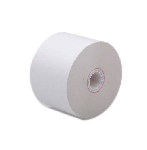 Tidel & Nextran Comnet 3 1/8" x 440' ATM Heavyweight Thermal Receipt Paper (8 rolls/case; 10 case minimum) - No Sensemarks - POSpaper.com