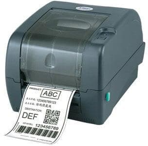 TSC TTP-345 Thermal Transfer Printer, 300 dpi, 5 ips, 3 ports - USB, Parallel, Serial - POSpaper.com