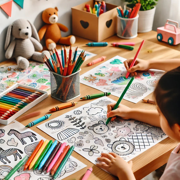 How Coloring Sheets Can Enhance Children's Creativity and Learning