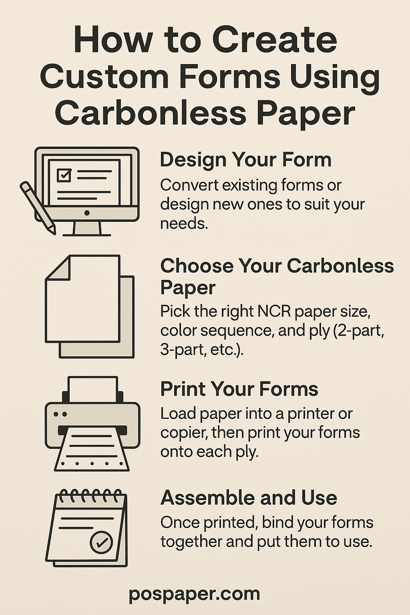 How to Create Custom Forms Using Carbonless Paper