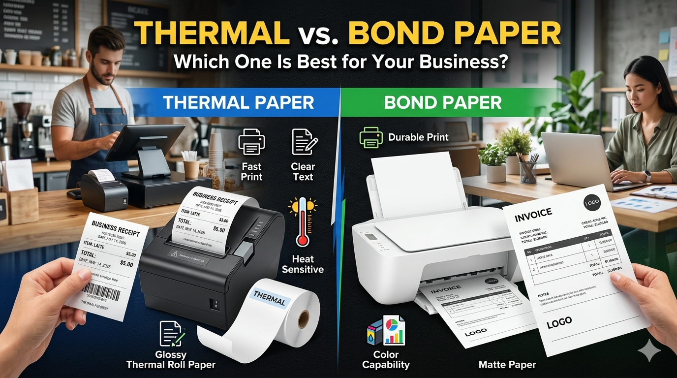Thermal vs. Bond Paper: Which One Is Best for Your Business?