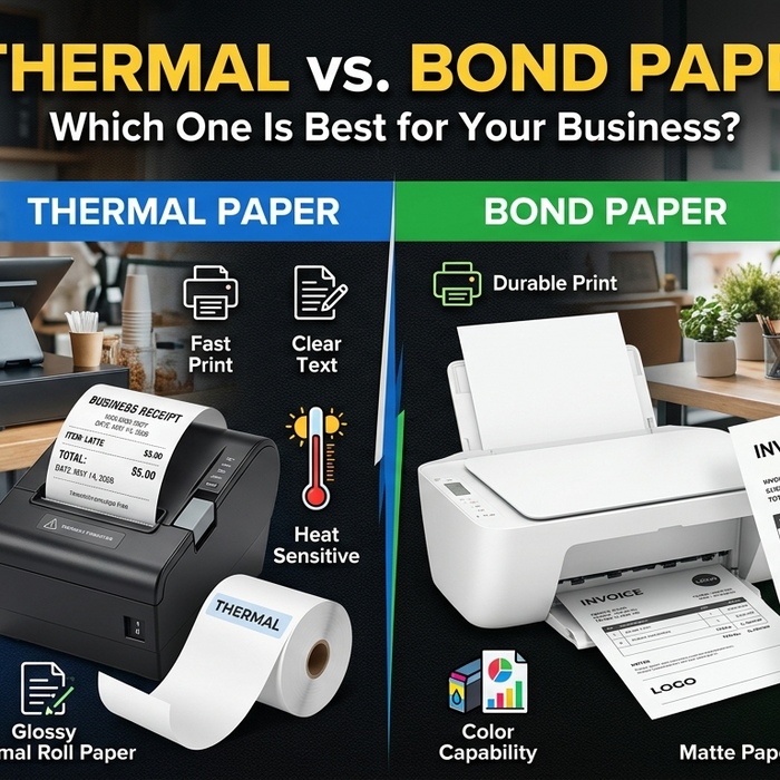 Thermal vs. Bond Paper: Which One Is Best for Your Business?