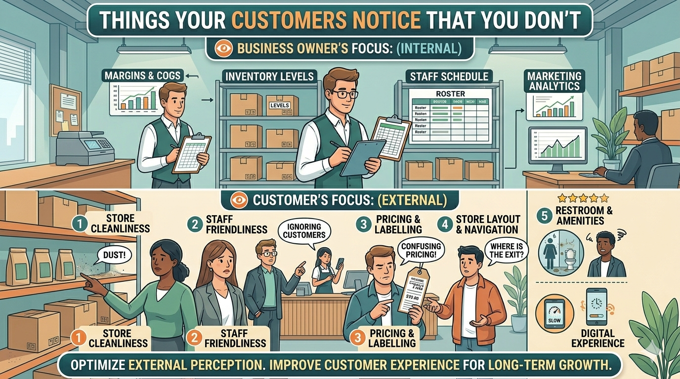 Things Your Customers Notice That You Don’t