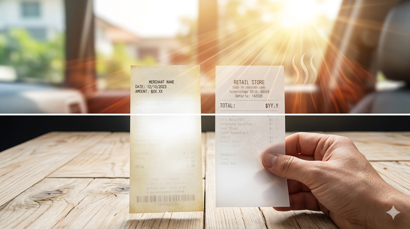 The Main Reason Your Receipts Fade Too Fast