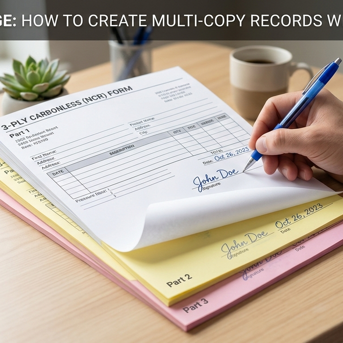 How to Create Multi-Copy Records with 3-Ply Paper
