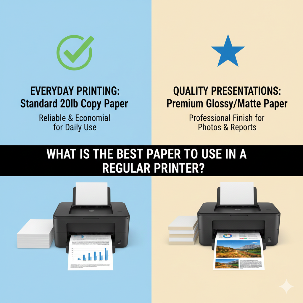 What Is the Best Paper to Use in a Regular Printer?