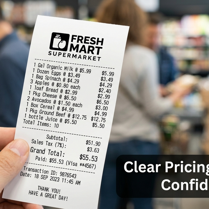 Why Clear Pricing Labels Increase Sales (Without Changing Prices)