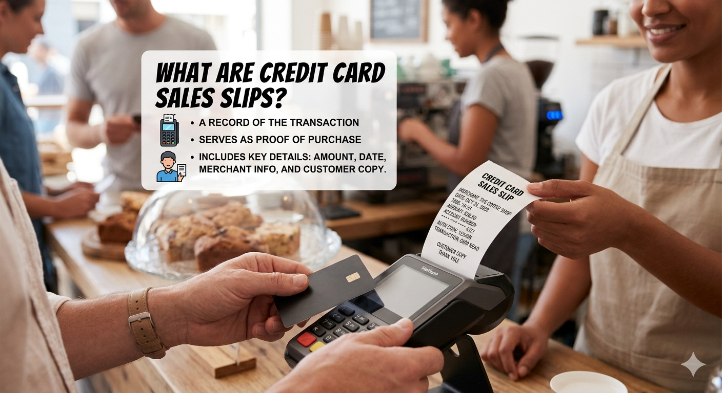 What Are Credit Card Sales Slips?