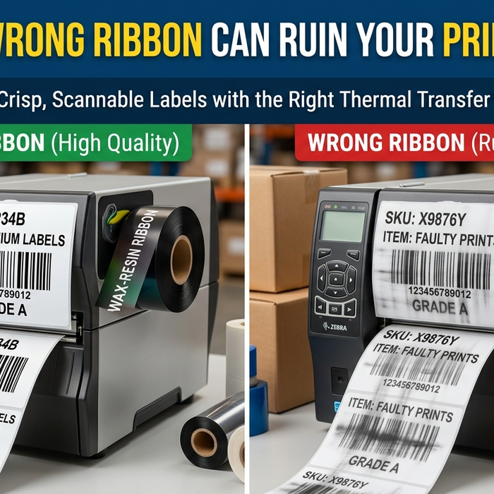 How the Wrong Ribbon Can Ruin Your Print Quality