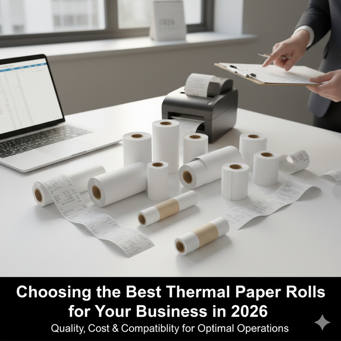 Choosing the Best Thermal Paper Rolls for Your Business in 2026