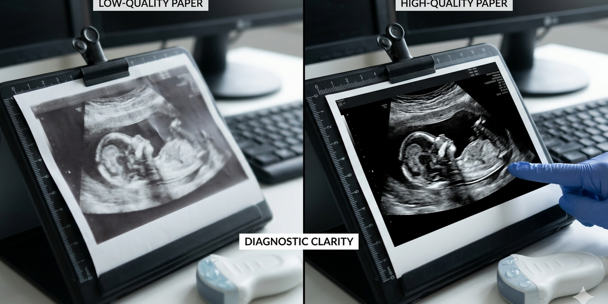 How Ultrasound Paper Quality Impacts Diagnostic Clarity
