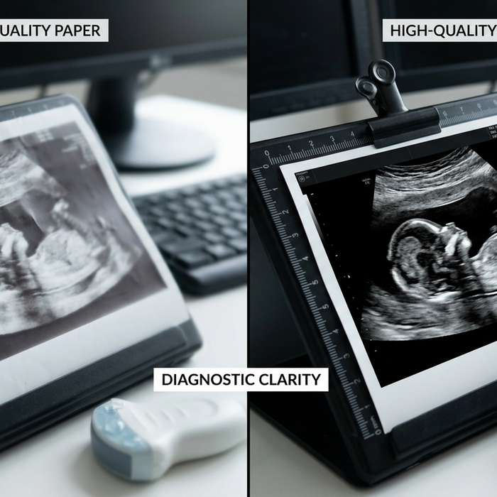 How Ultrasound Paper Quality Impacts Diagnostic Clarity