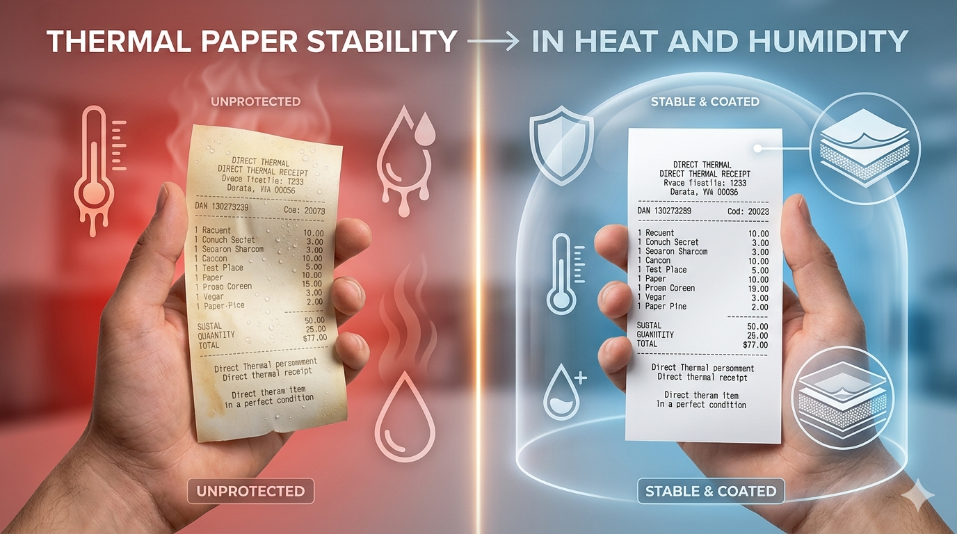 Ensuring Thermal Paper Stability in Humidity and Heat