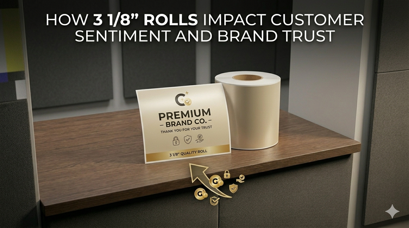 How 3 1/8" Rolls Impact Customer Sentiment and Brand Trust