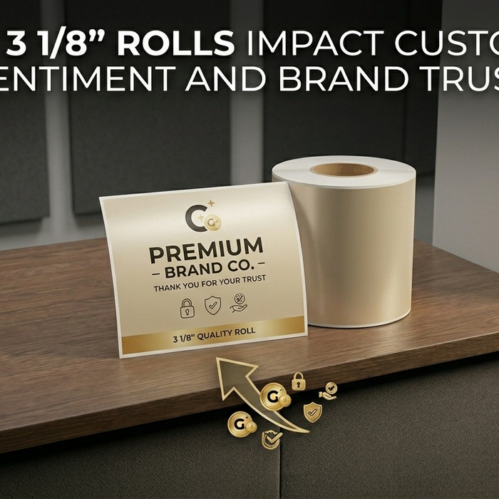 How 3 1/8" Rolls Impact Customer Sentiment and Brand Trust
