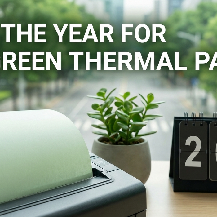 Why 2026 Is the Year for All-Green Thermal Paper