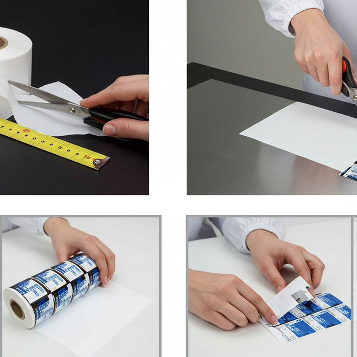 Tips for Cutting and Applying Sticky-Back Thermal Paper