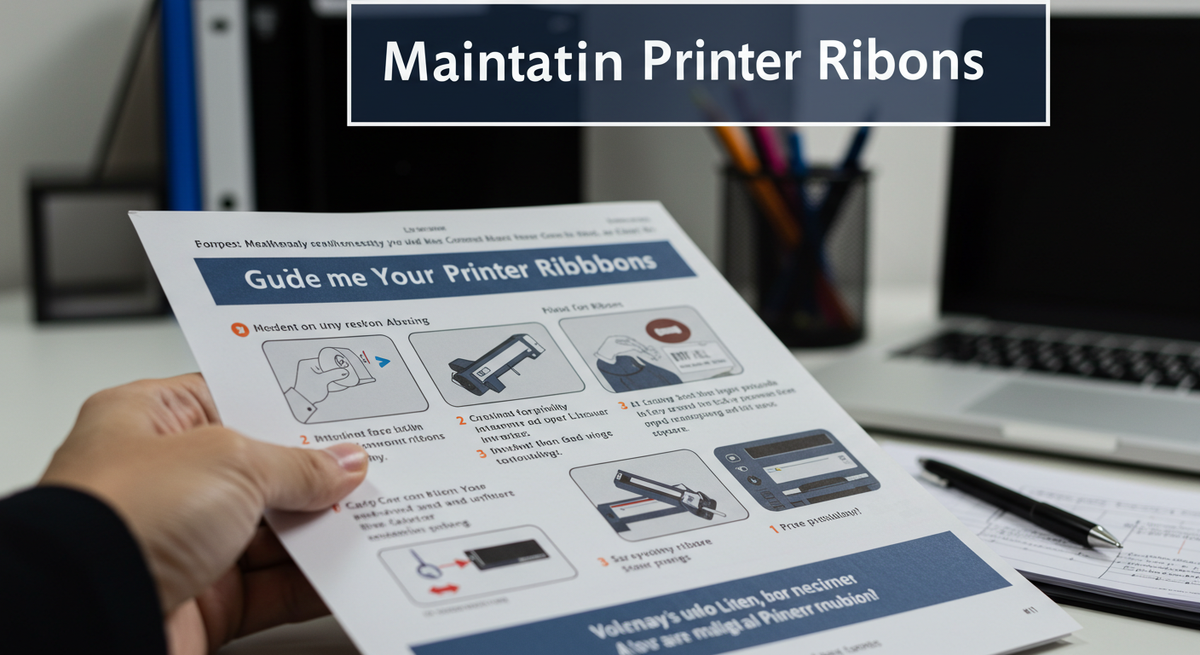How to Maintain Your Printer Ribbons Properly