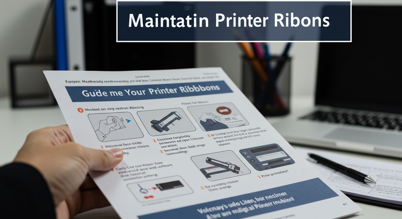 How to Maintain Your Printer Ribbons Properly